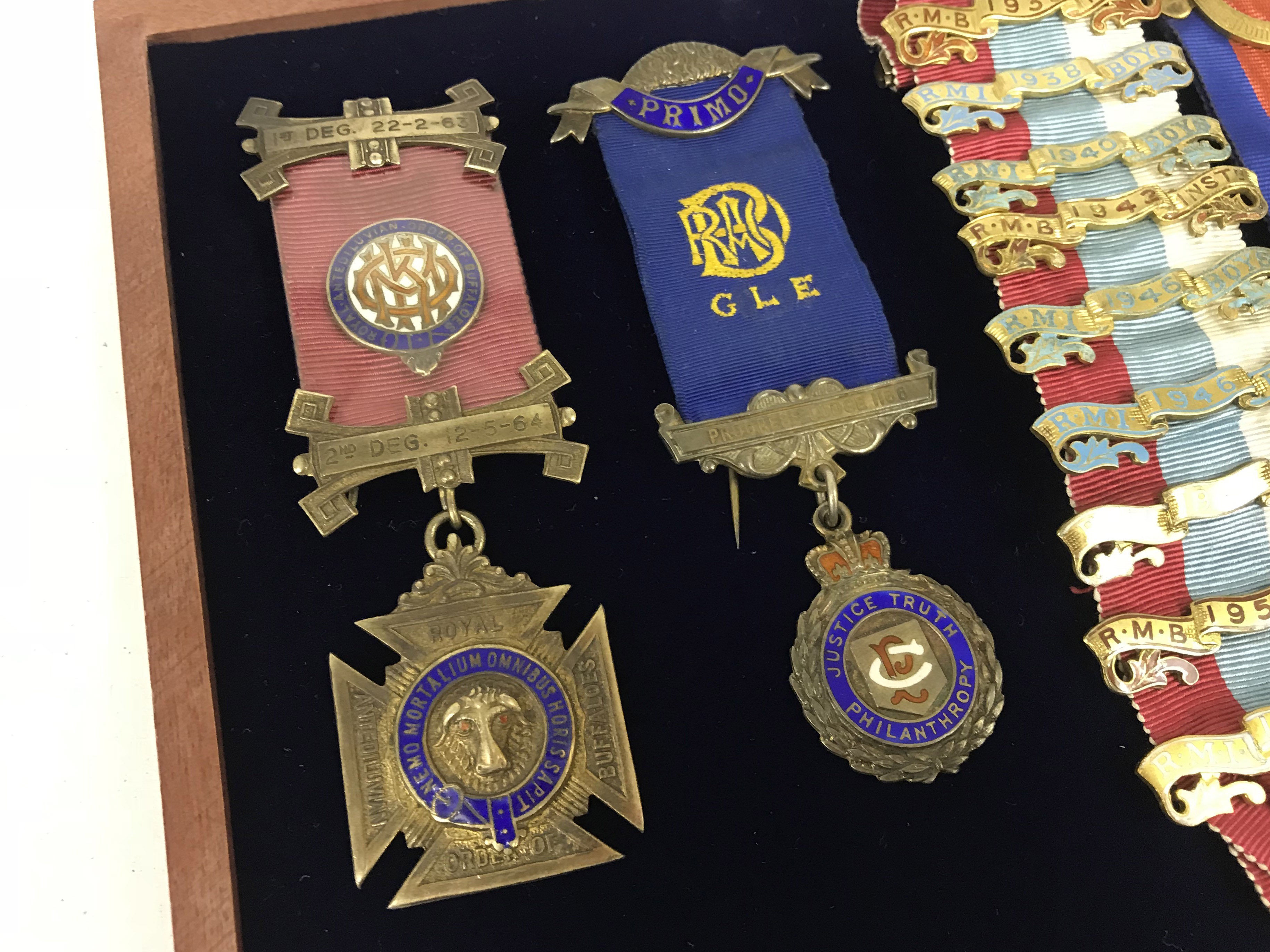 GOLD & SILVER MASONIC MEDALS - Image 2 of 7