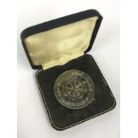 ST.CATHARINE'S COLLEGE SILVER MEDAL - BOXED