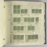 COLLECTION OF OF MINT GB STAMPS INCLUDING EDWARD VII MINT BLOCKS, GEORGE V & VI BLOCKS ETC