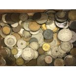 COLLECTION OF COINS INC.SILVER IN A BOX