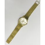 18CT HALLMARKED YELLOW GOLD LONGINES GENTS WATCH