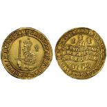 Charles I (1625-49), gold Triple-Unite of three pounds, 1642, Oxford Mint, half-length crowned