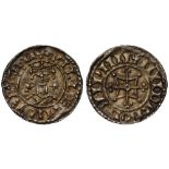 William I (1066-87), silver Penny, two stars type (1074-77?), Winchester Mint, moneyer Anderboda,