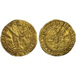 Edward VI (1547-53), fine gold Angel of ten shillings, third period (15th December 1550-6th July