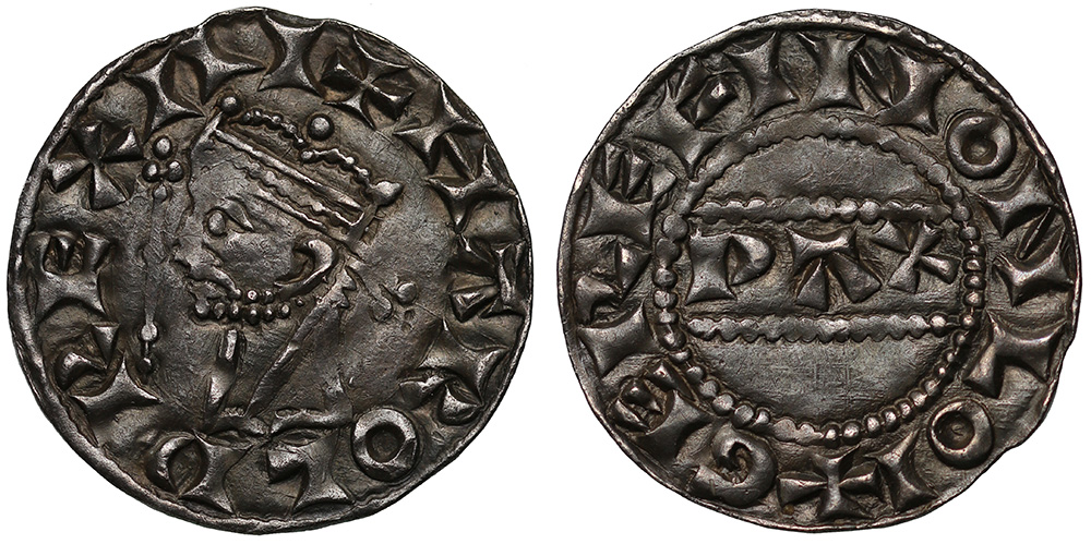 Harold II (6th Jan-14th Oct 1066), silver Penny, Lincoln Mint, moneyer Garfin, crowned bust left