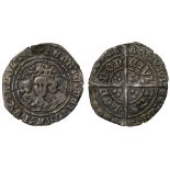 Henry IV (1399-1413), silver Half-Groat, light coinage (1412-13), London Mint, facing crowned bust