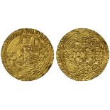 Henry IV (1399-1413), gold Noble of Six shillings and Eight pence, heavy coinage (1399-1412),