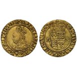 Elizabeth I (1558-1603), gold Half-Pound of ten shillings, second issue (1560-61), crowned bust with