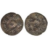 Eadred (946-953), silver Penny, moneyer Osfreth, two line type, small cross pattée, circles and