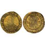 Elizabeth I (1558-1603), gold Pound of twenty shillings, sixth issue (1583-1600), crowned bust in