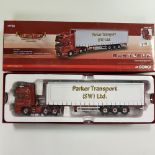 Corgi Parker Transport Scania R Curtainside 1/50