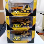 3 x Remote Control Dumper Truck 1/20