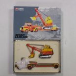 Corgi Scammell Highwayman Low Loader with Luffing Shovel - Short Bros - Stock Code - 31010