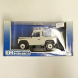 Universal Hobbies Land Rover Defender 90 Pickup - Chawtow White