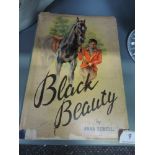 A vintage childrens novel Black Beauty by Anna Sewell printed by Sandell bros