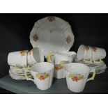 A part tea service by Royal Stafford 15 pieces approx