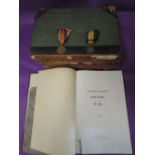 Seven volumes of the Manchester Guardian History of The War 1914-17 and two World War 1 medals to