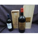 A three litre bottle of Chateau Haut Selve 2010 Graves Grand Vin De Bordeaux and a 1.5 litre