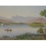 A watercolour, W T Longmire, Windermere, signed and dated 1912, 8.5 x 12 inches