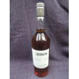 A bottle of 14 year old Cragganmore Special Edition whisky, bottle no:0482, 47.5% vol Speyside Malt