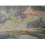 A watercolour, A R Middleton Todd, Penninsula Hotel, signed, 9.5 x 13.5 inches