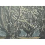 Two artist's proof prints after Susan E Jameson, The Forest and Forest II, signed and dated (19)