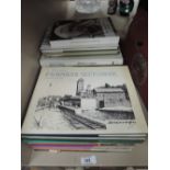 A selection of volumes, A Wainwright interest, including Five volumes- Lakeland sketchbook, both