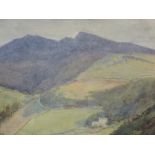 A watercolour, W Smallwood Winder, Lakeland landscape, signed and dated 1891, 9 x 13.5 inches