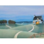 A Limited Edition print after Paul Corfield, Under The Moonlight, signed, dated 2010 and