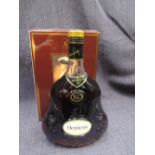 A litre bottle of XO Hennessy Cognac in box