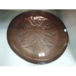 An early 20th century copper tray in the Arts & Crafts style, Benson style