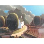 A Limited Edition print after Paul Corfield, Late Harvest, signed, dated 2001 and attributed