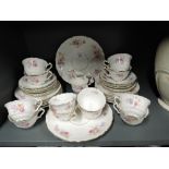 A selection of vintage ceramics including Johnson Bros