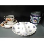 A selection of vintage ceramics including Grafton tea cup and saucer set