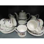 A vintage tea service by Royal Doulton Autumns Glory pattern