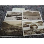 A selection of Scottish interest postcards including Cobbler Torpedo range, isle of Skye and