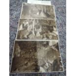 A selection of local Yorkshire interest postcards of Stump Cross cavern cave Grassington