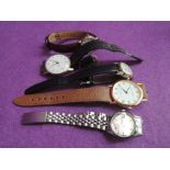 Five assorted wrist watches