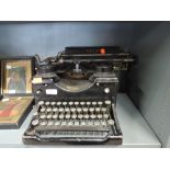 An antique typewriter heavy cast made by Royal