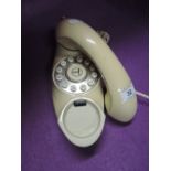 A vintage telephone the Genie in a retro design