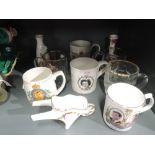 A selection of vintage coronation wares