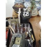 A selection of vintage curios and trinkets