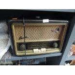 A vintage bakelite radio by Bush