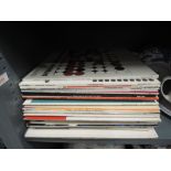 A selection of vintage 33rpm vinyl records mostly jazz easy listening etc