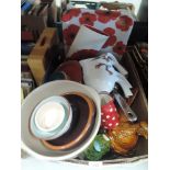 A selection of vintage ceramics mostly kitchen items and wares