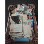 A selection of vintage postcards photo's and celebration cards AF