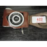 A mid 20th Century Walter Kunik Petie subminiature camera