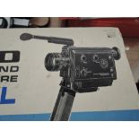 An Elmo 230S-XL Super 8 Sound camera in original box