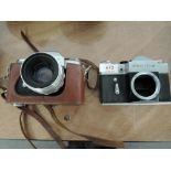 Two Zenit cameras, a Zenit -B and a 3M