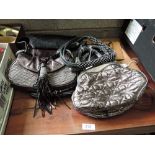A small selection of ladies handbags and accessories